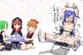 罰ゲームでくすぐられるくノ一さん