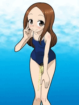 高○さんのスク水お漏らし