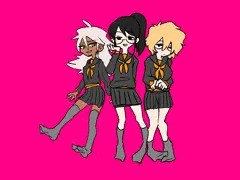 自分の性癖詰め込み3人娘