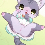 小さいねこけもさん