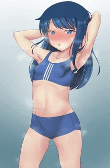 むっちゃんにはアディダスのスポブラがよく似合う