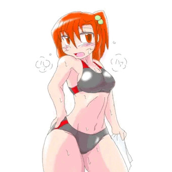 ラッキーでスケベな陸上部ちゃん