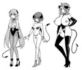 神子堕ち編立ち絵(TS騎士シリーズ)
