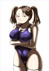 ハイレグツインテール