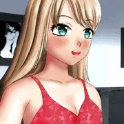 次回作のヒロイン瑠璃(仮)キャバ嬢(物語開始時は…)です
