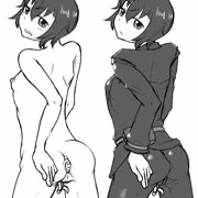 アナルプラグを入れたキノさん