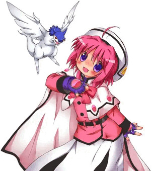 久々に描いたリリカルなキャロちん＆フリードちゃん