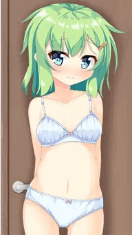 私の下着姿、どうかな？