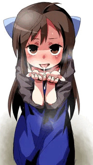 べーってする橘ありすちゃん
