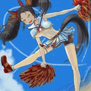 チアマーベラスサンデーの暑気払いジャンプ