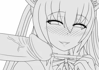 のらきゃっと　尿道ポッキーゲーム