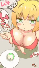 視線を感じる弦巻マキ