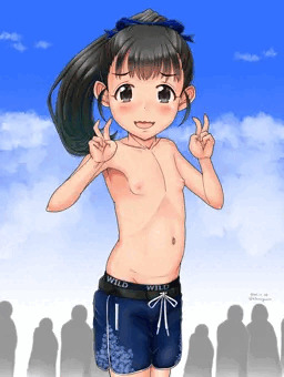 男水着チャレンジ舞ちゃん