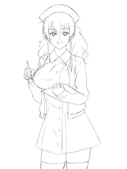 新作のラフ