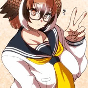 ピースとかしなさそうな子