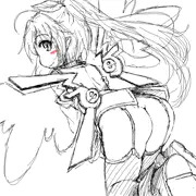 ニジエたん（ラフ）