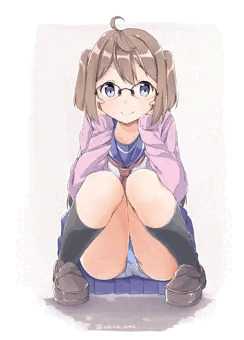 しゃがみぱんつ