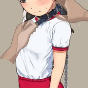 首輪をつけてみた