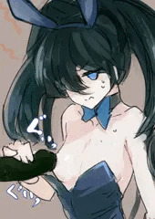 落書き、ニプルファックを頼まれたBRSバニーちゃん