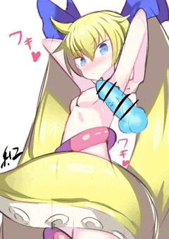 エミリ腋コキ