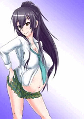 ボテ腹練習白瀬さん