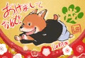 戌の年賀絵