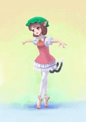 踊る橙