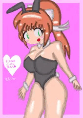 モニカさんのバニーガールコスチューム ×4！