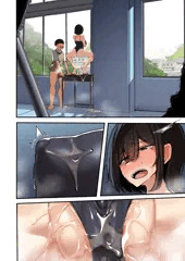 机にガニ股で乗って　腰ヘコ日光浴