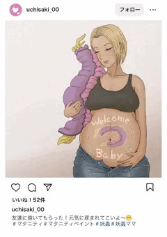マタニティペイント