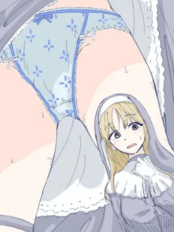 [差分付き]シスタークレアさんスカートめくり+いろいろ