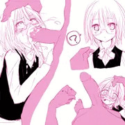 おとなしそうな下級生の眼鏡はっけーん