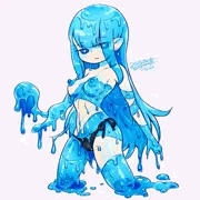 パンティ装備スライム娘