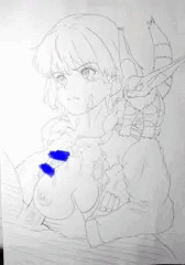 仕方なく春を売るナウシカ。