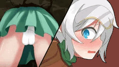 壁にハマったレムちゃん