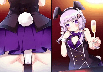 バニー衣装を着てくれるゆかりさん