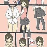 女の子が裸になるだけ