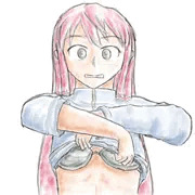練習：明石さんお着替え(2)