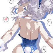 バニードゥーちゃんうしろから
