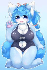 涼狐せんぱいアクリルフィギュア