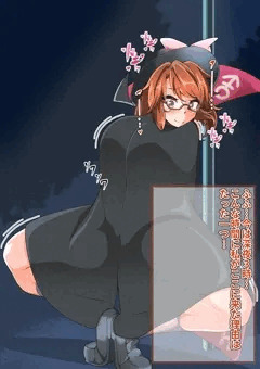 野外オナニーするふたなり菫子