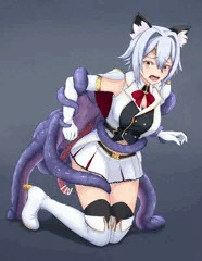 フェレスティア･ハルカ×魔物触手