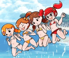 リズム天国のドンパンズの女の子達