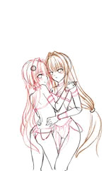 【ラフ】メアとヤミ
