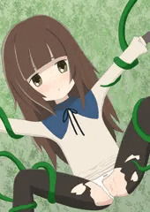 謎の触手に襲われるアリスちゃん