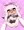 イカちゃんに白インク種付け