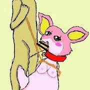 没リク絵2　ご奉仕チワワちゃん