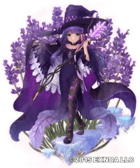 【花騎士】ラベンダー(闇の魔女)