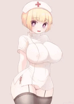 金髪ナース