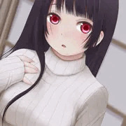 お嬢とセーター